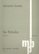 6 Préludes op. 13 Standard