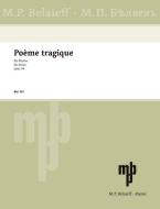 Poème tragique op. 34 Standard
