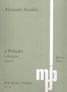 4 Préludes op. 48 