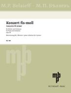 Klavierkonzert fis-Moll op. 20 Standard