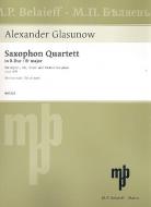 Saxophon Quartett B-Dur op. 109 Standard