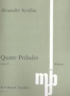 4 Préludes op. 37 
