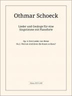 Warum sind denn die op.4/2 Drei Lieder von Heine 