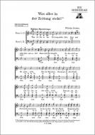 Was alles in der Zeitung steht 