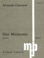 3 Miniaturen op. 42 