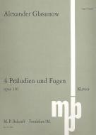 4 Präudien und Fugen op. 101 