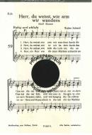 Herr du weisst wie arm wir 