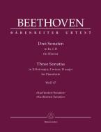 3 Sonaten in Es, f, D WoO 47 - 'Kurfürsten-Sonaten' Standard