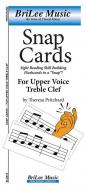 SnapCards for Upper Voice Treble Clef 