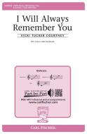 I Will Always Remember You 