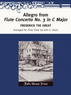 Allegro from Flute Concerto No. 3 in C Major 