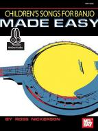 Children's Songs for Banjo Made Easy 