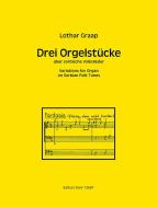 Drei Orgelstücke über sorbische Volkslieder 