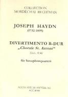 Divertimento B-Dur 'Choral St. Antoni' 