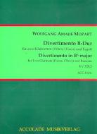 Divertimento Nr. 3 B-Dur KV Anh.229 