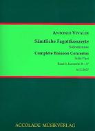 Sämtliche Fagottkonzerte 5 (Nr. 30-37) 