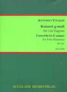 Konzert für 4 Fagotte g-moll RV 531 