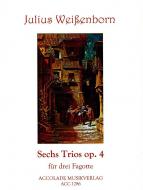 6 Trios op. 4 für 3 Fagotte 