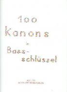 100 Kanons im Bassschlüssel 