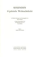 Kolenden: 16 polnische Weihnachtslieder 