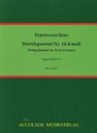 Quartett Nr. 14 WoO 1 Nr. 3 d-moll 