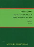Quartett Nr. 24 WoO 73b c-moll 