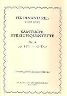 Quintett Nr. 4 G-Dur op. 171 