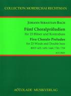 5 Choralpräludien 