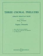 3 Chorale Preludes 