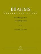 2 Rhapsodien für Klavier op. 79 Standard
