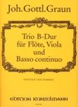 Trio für Flöte, Viola und Basso Continuo 