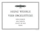 4 Orgelstücke 