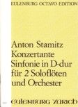 Konzertante Sinfonie für 2 Flöten 