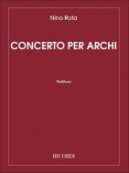 Concerto Per Archi Score Strings 