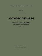 Sonata C Minor Violin And Basso Continuo Score RV5 Fxiii#10 T368 