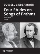 Four Etudes on Brahms Songs 