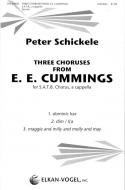 Three Choruses From E.E. Cummings 