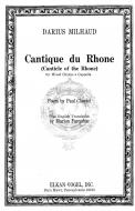 Cantique Du Rhone 