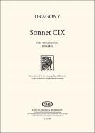Sonnet CIX 
