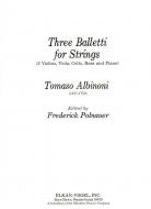 Three Balletti for Springs 