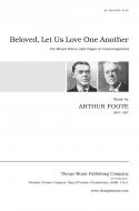 Beloved, Let Us Love One Another 