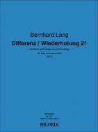 Differenz / Wiederholung 21 