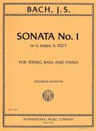 Sonata No. 1 G major BWV1027 