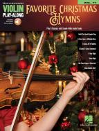 Violin Play-Along Vol. 77: Favorite Christmas Hymns 