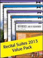 Alfred's Recital Suites Value Pack 2013 