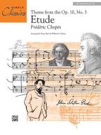 Etude, Op. 10, No. 3 (Theme) 