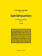 Ball-Silhouetten für Klavier op. 39 