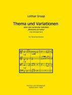 Thema und Variationen über das sorbische Volkslied 'Winkowa za'rodka' 