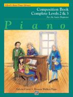 Alfred Basic Piano Course Composition Books Complete 