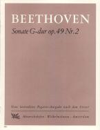 Sonate für Klavier in G-Dur op. 49 Nr. 2 